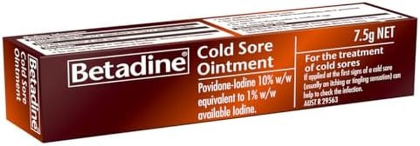 Betadine Cold Sore Ointment, Treatment of Cold Sores, 7.5g