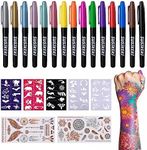 SUSIKEKI Temporary Tattoo Markers f