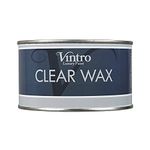 Vintro Wax for Wood, Furniture and Chalk Paint - 400ml (Clear)