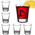 Yera Shot Glass Set, 60ml, Set of 6, Clear