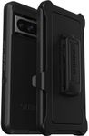 OtterBox Google Pixel 8 Pro Defender Series Case - Black, Rugged & Durable, with Port Protection, Includes Holster Clip Kickstand (Single Unit Ships in polybag, Ideal for Business customers)