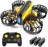 Holy Stone HS450 Mini Drone, Hand Operated and Remote Control Nano Quadcopter for Kids, with 3 Batteries, Throw to Go, 3D Flips, Obstacle Avoidance, Circle Flying, Altitude Hold, Toys Gift Ideas