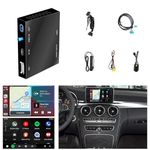 Wireless CarPlay Android Auto Mirroring Retrofit Kit, 2024 Latest Version, USB Stick Playback, HDMI, Compatible with Mercedes-Benz A/B/C/E/S CLA GLK GLC GLK AMG NTG 5.0+ System 2015-2018