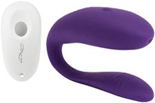 We-Vibe Unite Remote Couples Vibrator - Vibrating Sex Toy for Couples - G-spot and Clitoris Stimulation - Waterproof - Remote Controlled - Rechargeable Toys for Sexual Adult Games Purple