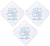 W&F GIFT Wedding Handkerchief - 12"