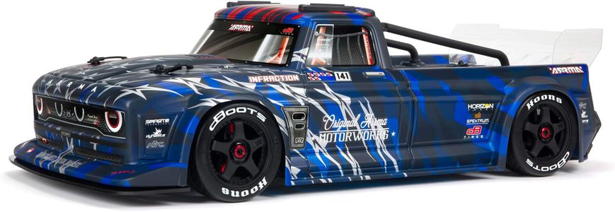 Arrma Infraction 6S BLX RC Car RTR – Blue