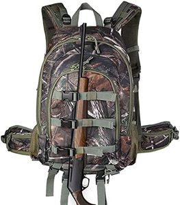 AUMTISC Hunting Backpack Packs Outdoor Travel Bag Durable Camouflage Camping Hiking Climbing Khaki