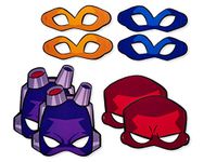 American Greetings Teenage Mutant Ninja Turtles (TMNT) Party Supplies, Paper Masks (8-Count)