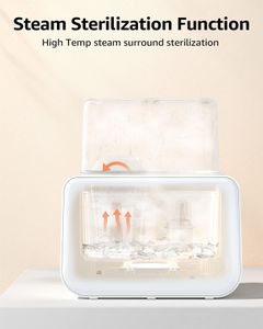 Grownsy 9-in-1 Bottle Warmer – Cream White Baby Bottle Heater
