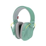 Alpine Muffy Kids Ear Defenders Children aged up to 16 – CE & UKCA Certified – 25 dB Noise Cancelling Headphone for Autism, Sensory Aid – Premium Hearing Protection with Adjustable Headband – Mint