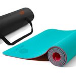 Boldfit Yoga mat for Women and Men with Cover Bag TPE Material 6mm Extra Thick Exercise mat for Workout Yoga Fitness Pilates and Meditation, Anti Tear Anti Slip