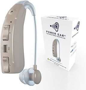 Power Ear Digital Hearing Aids by Cleanzone, Rechargeable Hearing Aid Patented Technology, Adjust High & Low Sounds, Hearing Aids for Seniors