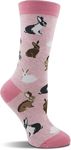 WHD Bunny Rabbit Socks 1-Pack (Blush Heather,Medium)