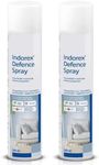 Indorex 2X 500 ml Defence Spray Household Flea Spray – Powerful Flea & Pest Control for Home, Effective Against Fleas, Ticks, Bed Bugs, Ants & Insects, Long-Lasting, Safe for Indoor Use