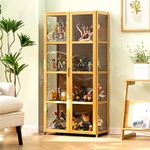 JSLJJBD Acrylic display cabinet Display Cabinets,display Case transparent And Dustproof On Three Sides, Strong Load-bearing, Easy To Open And Close, Suitable For Family Bedrooms, Study Rooms, Etc.