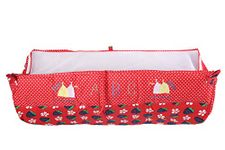 Dazzle Born Baby khoya Cradle Cloth Baby zoli with Mosquito net (Red)