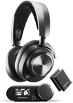 SteelSeries Arctis Nova Pro Wireless Multi-System Gaming Headset - Premium Hi-Fi Drivers - Active Noise Cancellation - Infinity Power System - ClearCast Gen 2 Mic - PS5, PS4, PC, Switch, Mobile