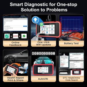 LAUNCH CRP129E OBD2 Scanner – Diagnostic Tool for Engine, ABS, SRS, Transmission