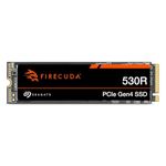 Seagate FireCuda 530R SSD 4TB Internal Solid State Drive - M.2 PCIe Gen4 ×4 NVMe 1.4, speeds up to 7400MB/s, 5050TBW, 1.8M MTBF with Rescue Services (ZP4000GM3A063)
