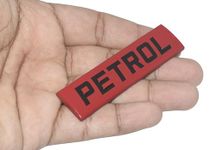 Incognito Petrol Sticker for Car Fuel Tank, Metal (Red)