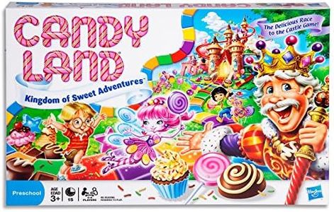 Candy Land - The World of Sweets - Amazon Exclusive - Preschool Board Games and Toys for kids, boys, girls - Ages 3+