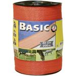 Corral Basic Fencing Tape Orange 200m x 40mm