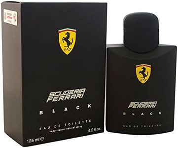 Ferrari Eau de Toilette Spray for Men, Black, 125ml