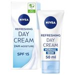 NIVEA Light Moisturising Day Cream, Hydrating Face Cream with Vitamin E, Skin Care Essentials, Intensive Moisturiser, 50 ml (Pack of 1)