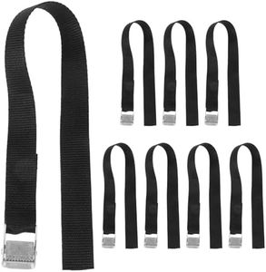 Toddmomy 8pcs Lawn Aerator Shoes Strap Manual Aerator Shoes Fixing Band Lawn Spike Laces Soil Yard Aerator Tool Strap Boots Spikes Belt for Outdoor Gardening Lawn