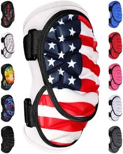 Exxact Sports Defender Plus Softball Elbow Guard Baseball, Batters Baseball Elbow Guard Youth & Adult with Adjustable Straps - (USA Flag, ALXL)