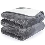 Waterproof Pet Blanket for Dogs Cats - Soft Plush Pet Throw Protects Couch, Chair, Bed from Spills Stain or Pet Fur, Dog Blankets Washable, Super Large 152 x 127 cm (60 x 50 in)