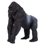 MOJO – Gorilla Male Silverback | Hand-Painted Toy Figure | Wildlife Collection | True to Life & Highly Detailed | Designed in UK