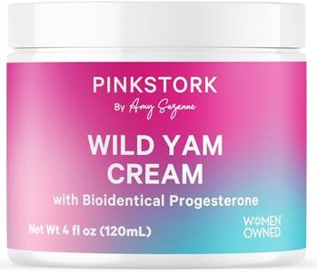 Pink Stork Wild Yam Cream - Bioidentical Progesterone Cream for Women - Support Hormone Balance for Fertility & Conception - Natural Progesterone Supplement - Unscented, 4 oz