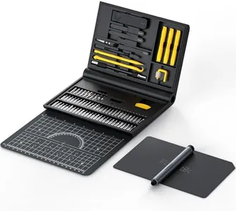 Fanttik E1 NEX Workstation Precision Electric Screwdriver Kit, 64 Magnetic Bits, 12 Types Fix Tools, 2 Torque Settings, Max. 3 N.m, Repair Tool for Phone Laptop Cameras Watch Electronics