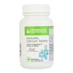 Herbalife Calcium Tablets with Vitamin D & Magnesium – 60 Tablets for Adults | Daily Bone Health Supplement