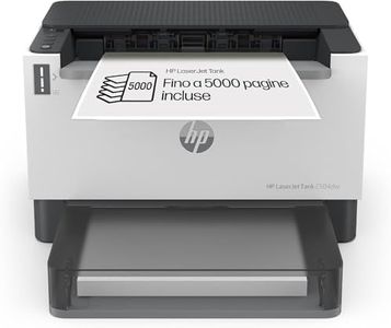 HP Laser Tank 2504dw 2R7F4A, Stampante Monocromatica a Singola Funzione con Serbatoio Toner integrato a Ricarica Rapida, Stampa F/R Automatica, 22 ppm, Fino a 5000 Pagine, Wi-Fi, USB, LCD, Bianca