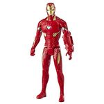 Marvel Avengers Super Hero Action Figure Toy With Titan Hero Power Fx Port (12 Inches, Multicolor)