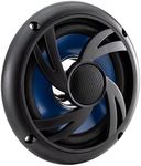 RecPro RV Exterior Speaker 6" | Weather-Resistant | Flush Mount | Black