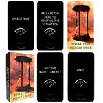 soulme Time Oracle Cards Deck, Divine Timing Oracle Cards, Oracle Cards for Beginners,Answers to All Your Timing Related Questions