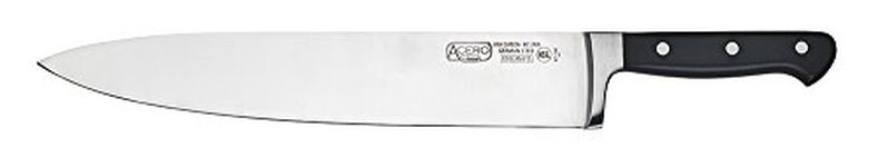 Winco Chef's Knife, 12-Inch, Black