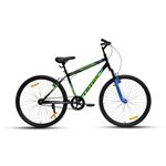 Lotus Berlin Cycle for Men 26 Inches with V-Wire Brake, Suspension Fork (Black-Blue)