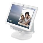 Wasserstein Adjustable Stand Compatible with Google Nest Hub Max - Perfect Companion for Your Nest Hub Max (Chalk)