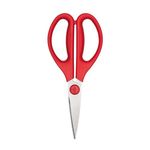 OXO 1132400 Good Grips Kitchen Scissors, Plastic Stainless Steel, Red