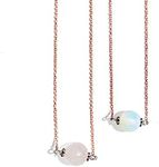 Handmade Sisters Necklaces for 2, O