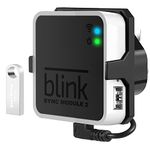 256GB USB Flash Drive and Outlet Mount for Blink Sync Module 2,Mount Bracket Holder for Blink Outdoor Blink Indoor Security Camera System (Black)