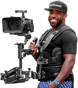 DF DIGITALFOTO Thanos Pro Video Camera Gimbal Support Vest Stabilizer System with Adapter Arm 5.5-26 lbs Compatible with ZHIYUN Crane 3S/FeiyuTech Scorp Pro Gimbal