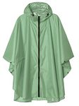 SaphiRose woman's Ponchos Jacket Green Green Free Size