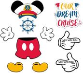 10 Pcs Cruise Door Magnet, Captain 