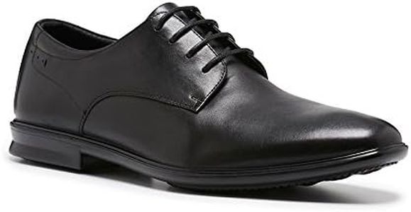 Hush Puppies Men's Cale Dress Shoe, Black, UK 6/US 7