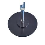 DIY Saw Machines Sawzall Adapter Cup Attachments Connector UVC Fit for Reciprocating Saws M Adapter Tools Aluminium Smooth Surface 10cm/4.0in (Black)